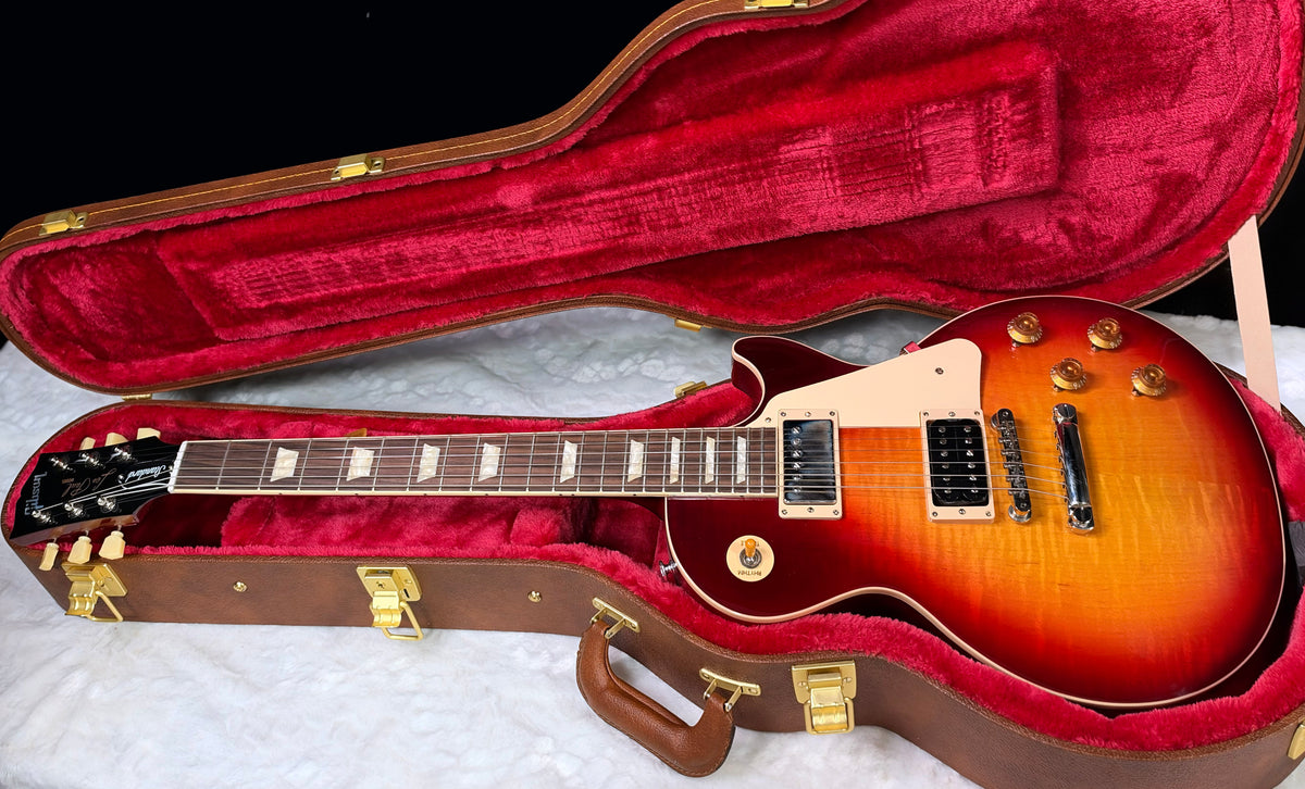 NEW ! Gibson Les Paul Standard '50s - AAA Flame - Factory Sunburst (custom shop finish) - Bizarre Guitar Limited Edition - Only 8.9 lbs - Authorized Dealer - G07963
