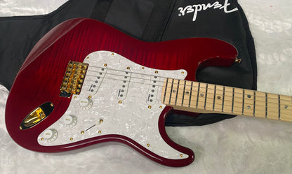 NEW ! Fender Richie Kotzen Stratocaster - Transparent Red Burst - Made in Japan - Authorized Dealer - 8.1 lbs - G05405