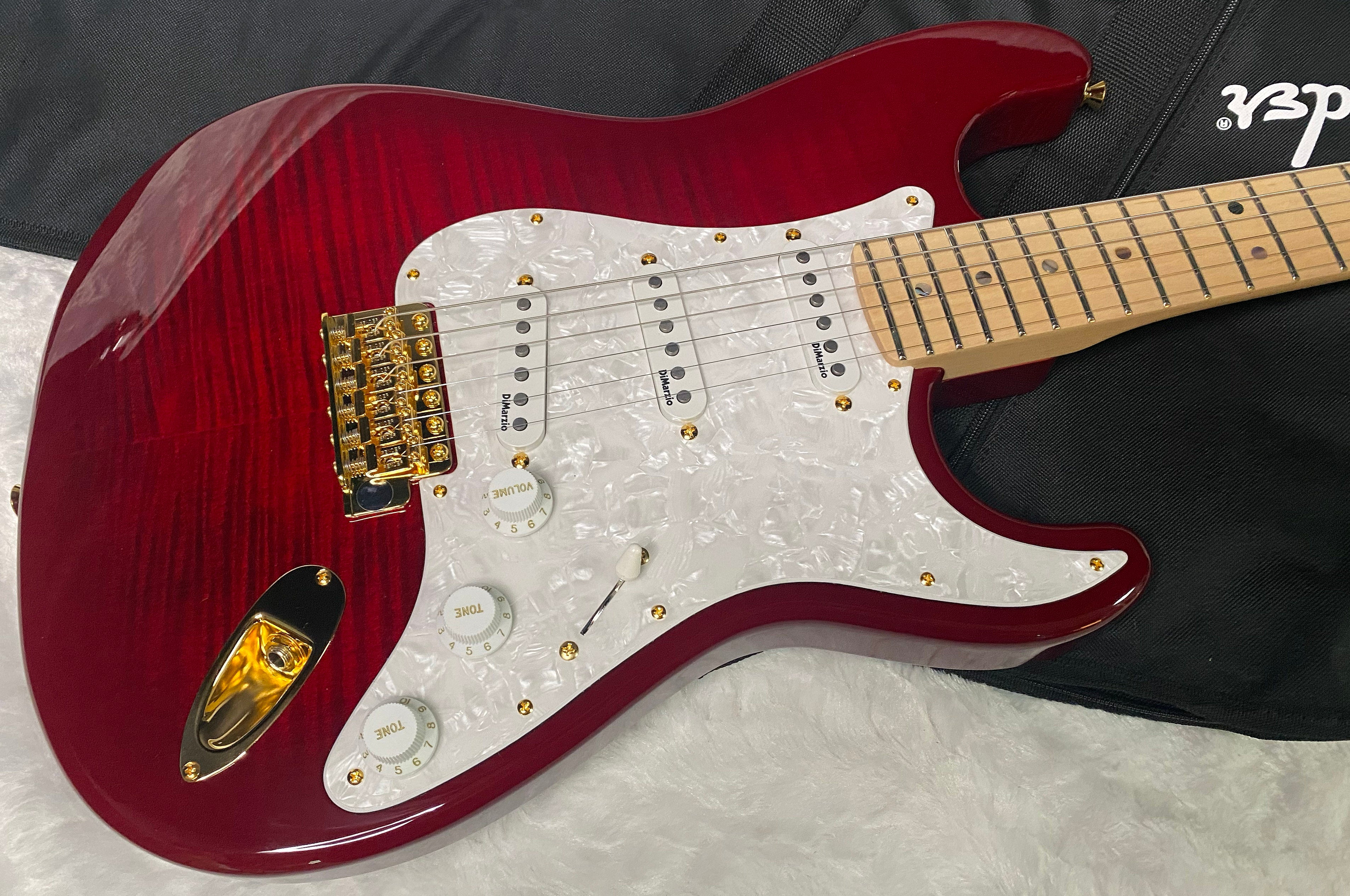 NEW ! Fender Richie Kotzen Stratocaster - Transparent Red Burst - Made in Japan - Authorized Dealer - 8.1 lbs - G05405