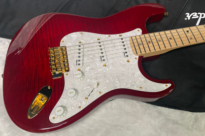 NEW ! Fender Richie Kotzen Stratocaster - Transparent Red Burst - Made in Japan - Authorized Dealer - 8.1 lbs - G05405