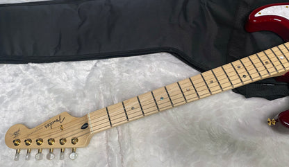 NEW ! Fender Richie Kotzen Stratocaster - Transparent Red Burst - Made in Japan - Authorized Dealer - 8.1 lbs - G05405