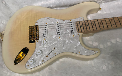 NEW ! Fender Richie Kotzen Stratocaster - Transparent White Burst - Made in Japan - Authorized Dealer - 8.1 lbs - G05407