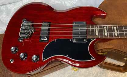 NEW! Gibson SG Standard 4-String Bass Heritage Cherry - Authorized Dealer - Only 7.35 lbs - G05821