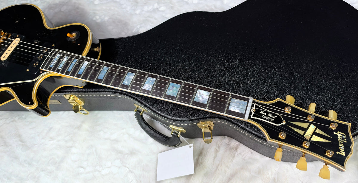 NEW! Gibson Custom 1954 Les Paul Custom HB - Heavy Aged - 2026 Limited Edition Collection - Only 8.4lbs - Authorized Dealer - G07958