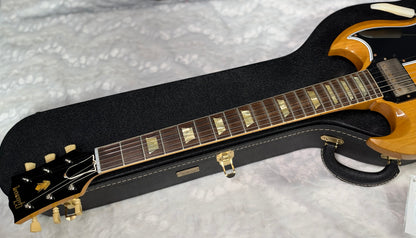 NEW! Gibson Custom Shop Limited Edition 1964 SG Standard Korina Reissue VOS Antique Natural w/Maestro Vibrola - Authorized Dealer - In-Stock! 8lbs - G08014