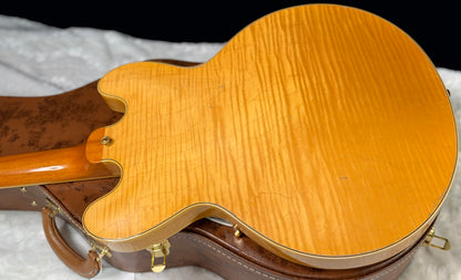 NEW! Gibson Custom 1960 ES-355 Reissue - Antique Blonde, Light Aged- Authorized Dealer - In-Stock! 8.5lbs - G07976