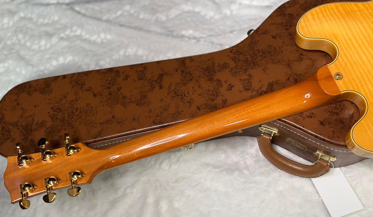 NEW! Gibson Custom 1960 ES-355 Reissue - Antique Blonde, Light Aged- Authorized Dealer - In-Stock! 8.5lbs - G07976