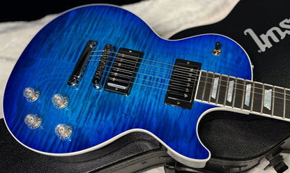 NEW ! Gibson Les Paul Modern Figured - Cobalt Burst - Beautiful Flame Top! Authorized Dealer - Only 8.2lbs - G08018