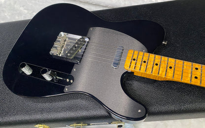 NEW! Fender Custom Shop Flamethrower Telecaster Custom - NOS - Modern Specs - Texas Special Pick-Ups - AAAA Flamed Neck - Black Sparkle - Authorized Dealer - 7.5lbs - G07234