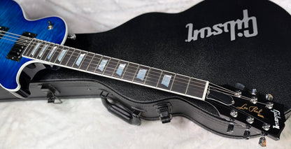 NEW ! Gibson Les Paul Modern Figured - Cobalt Burst - Beautiful Flame Top! Authorized Dealer - Only 8.2lbs - G08018