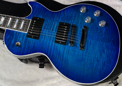 NEW ! Gibson Les Paul Modern Figured - Cobalt Burst - Beautiful Flame Top! Authorized Dealer - Only 8.2lbs - G08018