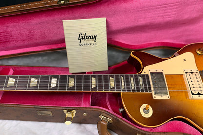 NEW! Gibson Custom Limited Edition 1959 Les Paul Standard Reissue - Birdseye Maple Top - Peach Tea Burst - Light Aged - BOTB Pg 151 - Authorized Dealer - 8.8 lbs - G08025