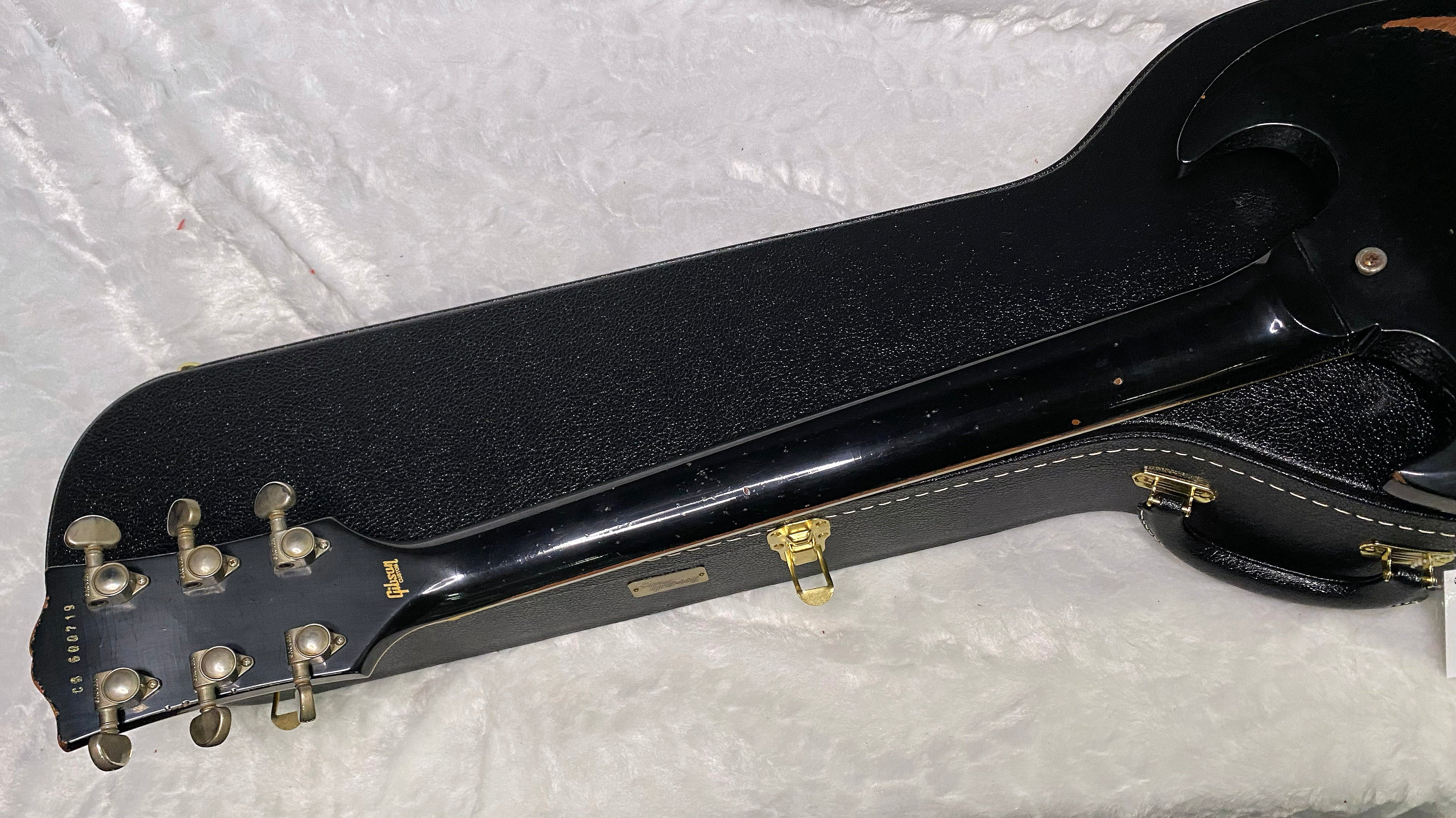 NEW! Gibson Custom Shop SG Custom Batwing P-90 - Murphy Lab Heavy Aged - Ebony Finish - Authorized Dealer - 7.65 lbs - G07239