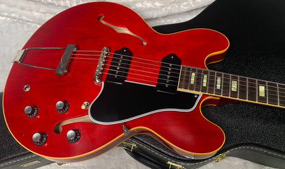 NEW! Gibson Custom Shop 1962 ES-330 Reissue Electric Guitar - '60s Cherry VOS - Authorized Dealer - Only 6.1lbs - In-Stock! G07237