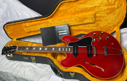 NEW! Gibson Custom Shop 1962 ES-330 Reissue Electric Guitar - '60s Cherry VOS - Authorized Dealer - Only 6.1lbs - In-Stock! G07237