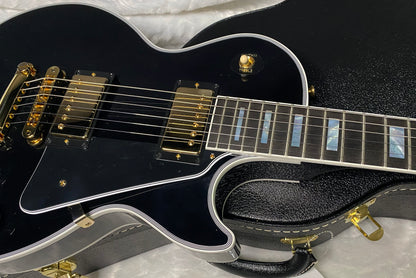 NEW! Gibson Custom Les Paul Custom Long Scale Electric Guitar - Ebony - Authorized Dealer - 10.6 lbs WOW - G07238
