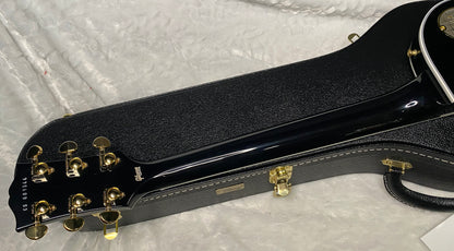 NEW! Gibson Custom Les Paul Custom Long Scale Electric Guitar - Ebony - Authorized Dealer - 10.6 lbs WOW - G07238