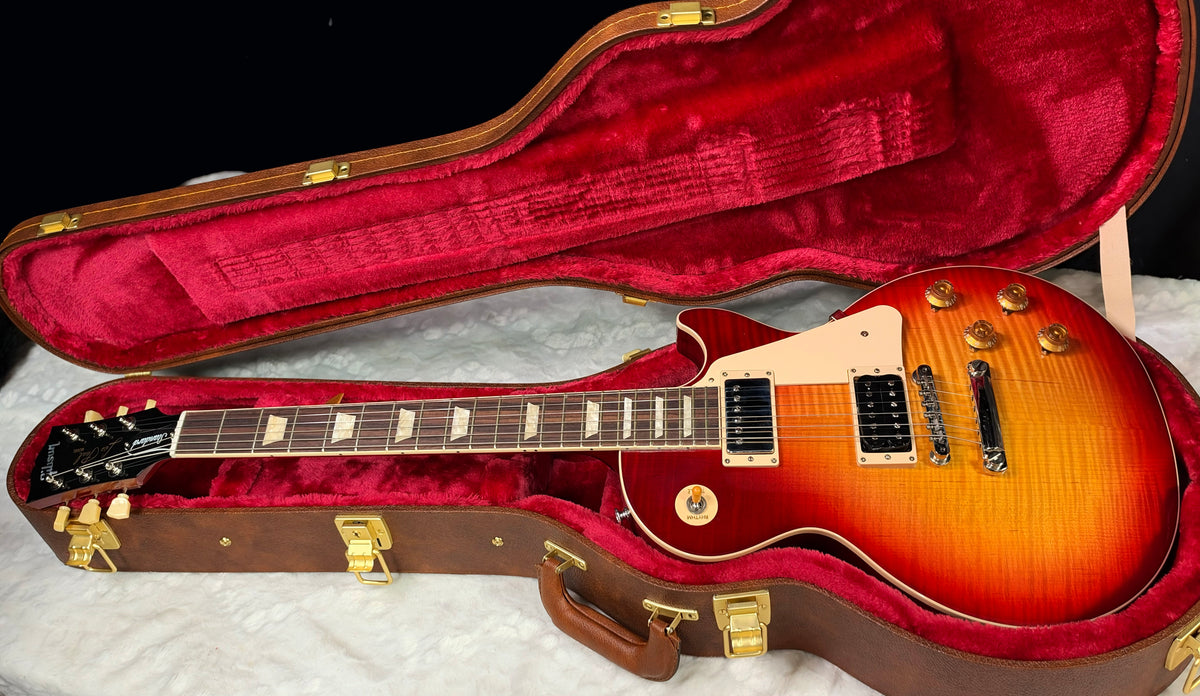 NEW ! Gibson Les Paul Standard '50s - AAA Flame - Factory Sunburst (custom shop finish) - Bizarre Guitar Limited Edition - 8.8 lbs - Authorized Dealer - G07930