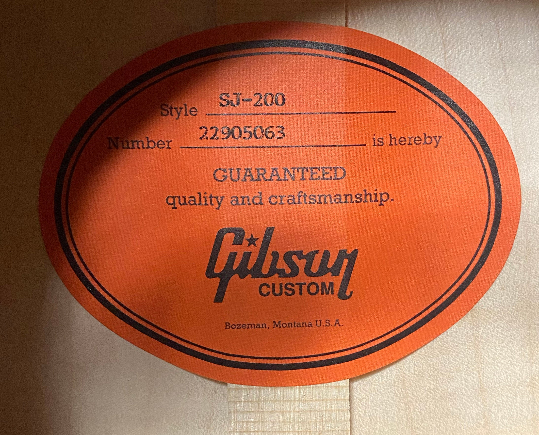 NEW ! Gibson SJ-200 Standard - Custom Shop - Dealer Select - Super RARE - Green Top - Authorized Dealer - AAAAA Flamed Natural Maple Back & Sides - G07241
