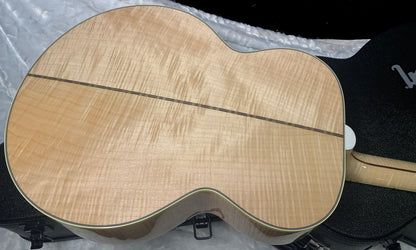NEW ! Gibson SJ-200 Standard - Custom Shop - Dealer Select - Super RARE - Green Top - Authorized Dealer - AAAAA Flamed Natural Maple Back & Sides - G07241