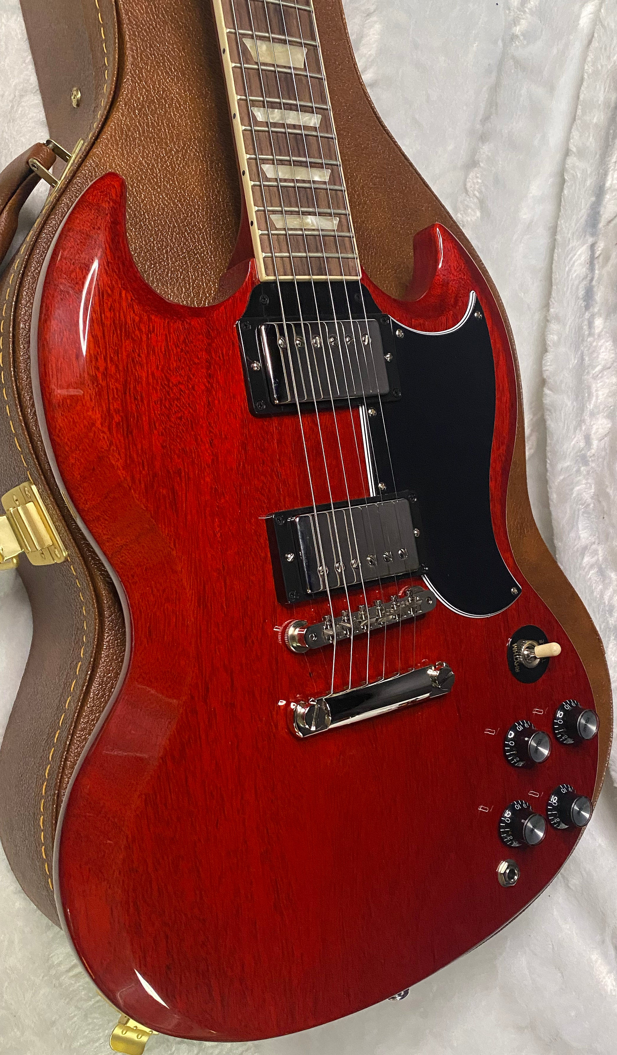 NEW ! Gibson SG Standard '61 Stop Bar - Vintage Cherry - 7.2 lbs - Authorized Dealer - G07252