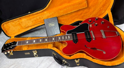NEW! Gibson Custom Shop 1962 ES-330 Reissue Electric Guitar - '60s Cherry VOS - Authorized Dealer - Only 6.1lbs - In-Stock! G08033