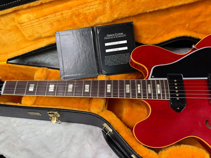 NEW! Gibson Custom Shop 1962 ES-330 Reissue Electric Guitar - '60s Cherry VOS - Authorized Dealer - Only 6.1lbs - In-Stock! G08033