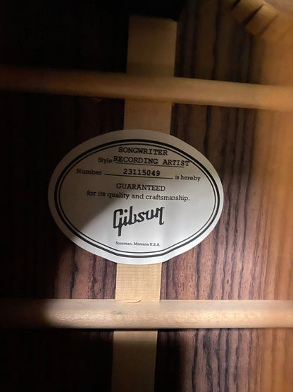 NEW! Gibson Acoustic Songwriter Recording Artist EC - Acoustic-Electric Guitar - 4.7 lbs - Rosewood Burst - Authorized Dealer - G06637