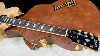 NEW ! Gibson ES-335 Block Inlay - Absolutely Beautiful Figured Natural Maple - Authorized Dealer - 8.8 lbs - G08083