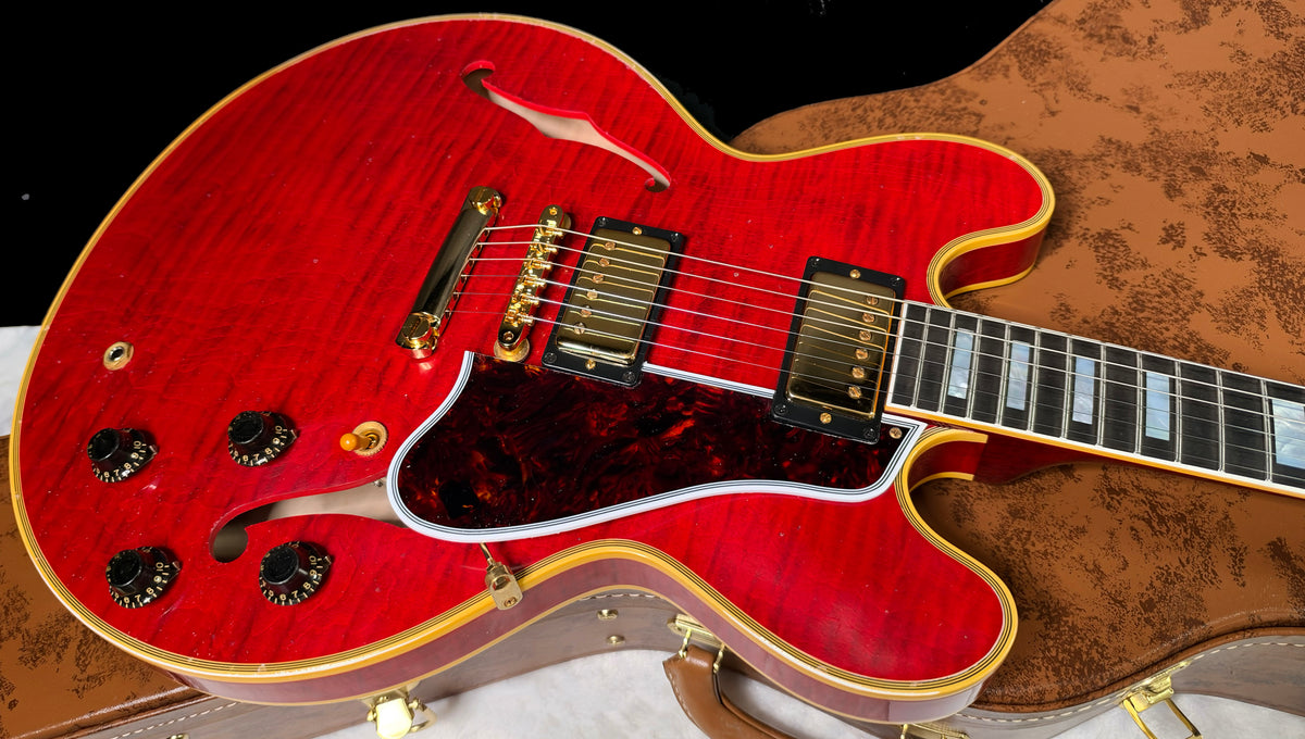 NEW! Gibson Custom 1960 ES-355 Reissue - Sixties Cherry, Light Aged- Authorized Dealer - In-Stock! 8.1lbs - G08031