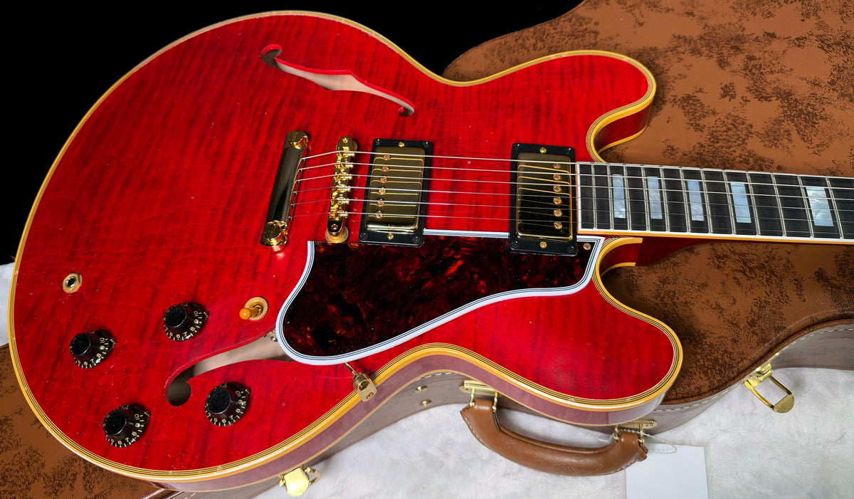 NEW! Gibson Custom 1960 ES-355 Reissue - Sixties Cherry, Light Aged- Authorized Dealer - In-Stock! 8.1lbs - G08031