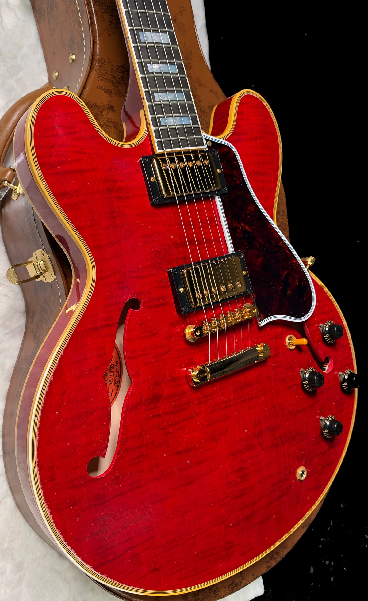 NEW! Gibson Custom 1960 ES-355 Reissue - Sixties Cherry, Light Aged- Authorized Dealer - In-Stock! 8.1lbs - G08031