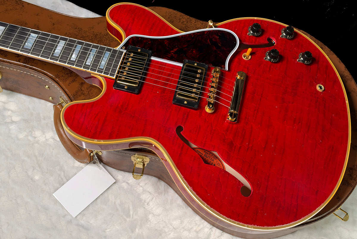 NEW! Gibson Custom 1960 ES-355 Reissue - Sixties Cherry, Light Aged- Authorized Dealer - In-Stock! 8.1lbs - G08031