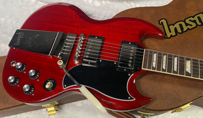 NEW! Gibson SG Standard '61 Maestro Vibrola Vintage Cherry - 7.3 lbs - Authorized Dealer! G07248