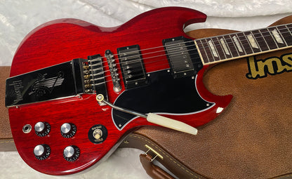 NEW! Gibson SG Standard '61 Maestro Vibrola Vintage Cherry - 7.3 lbs - Authorized Dealer! G07248