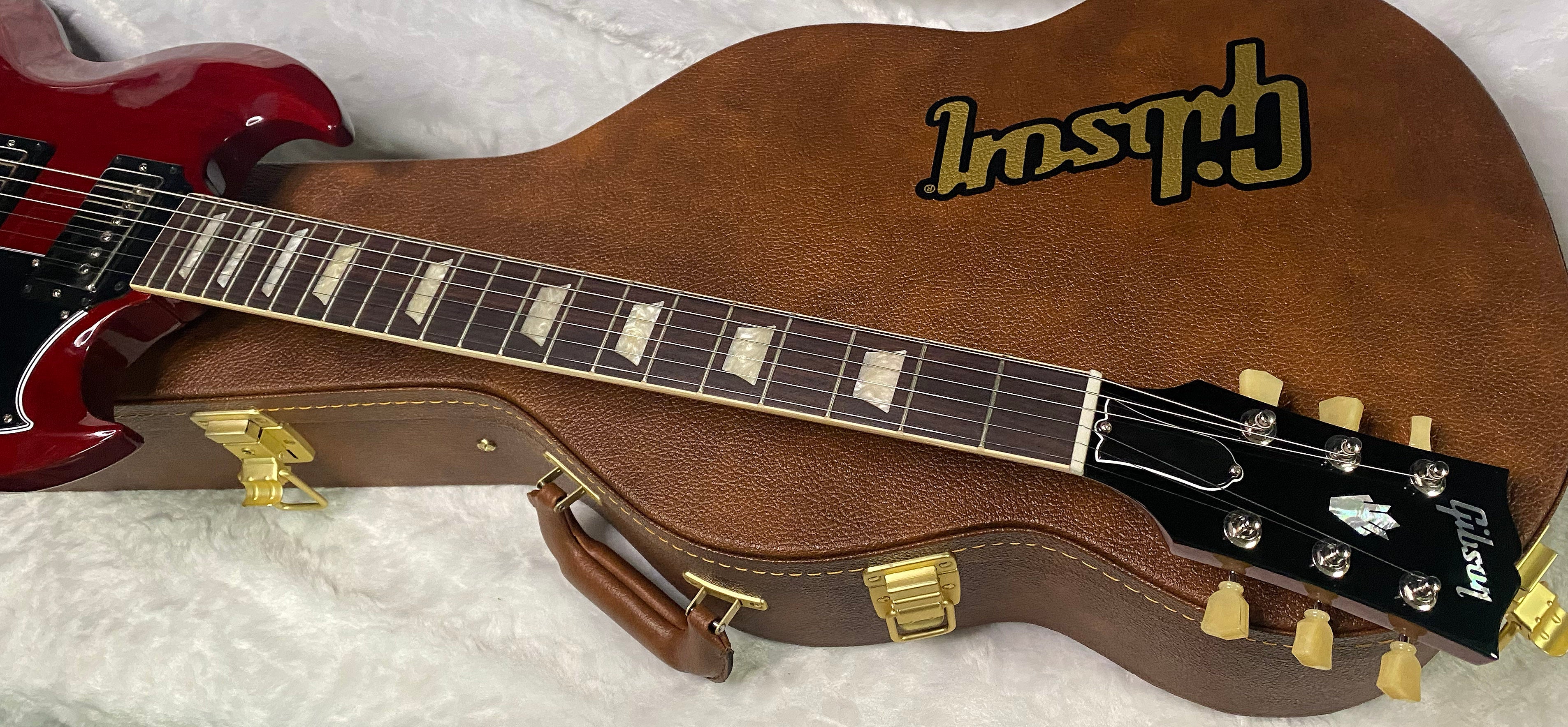 NEW! Gibson SG Standard '61 Maestro Vibrola Vintage Cherry - 7.3 lbs - Authorized Dealer! G07248