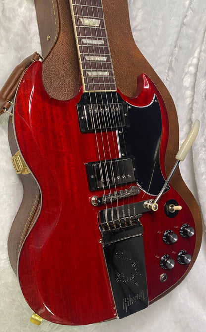NEW! Gibson SG Standard '61 Maestro Vibrola Vintage Cherry - 7.3 lbs - Authorized Dealer! G07248