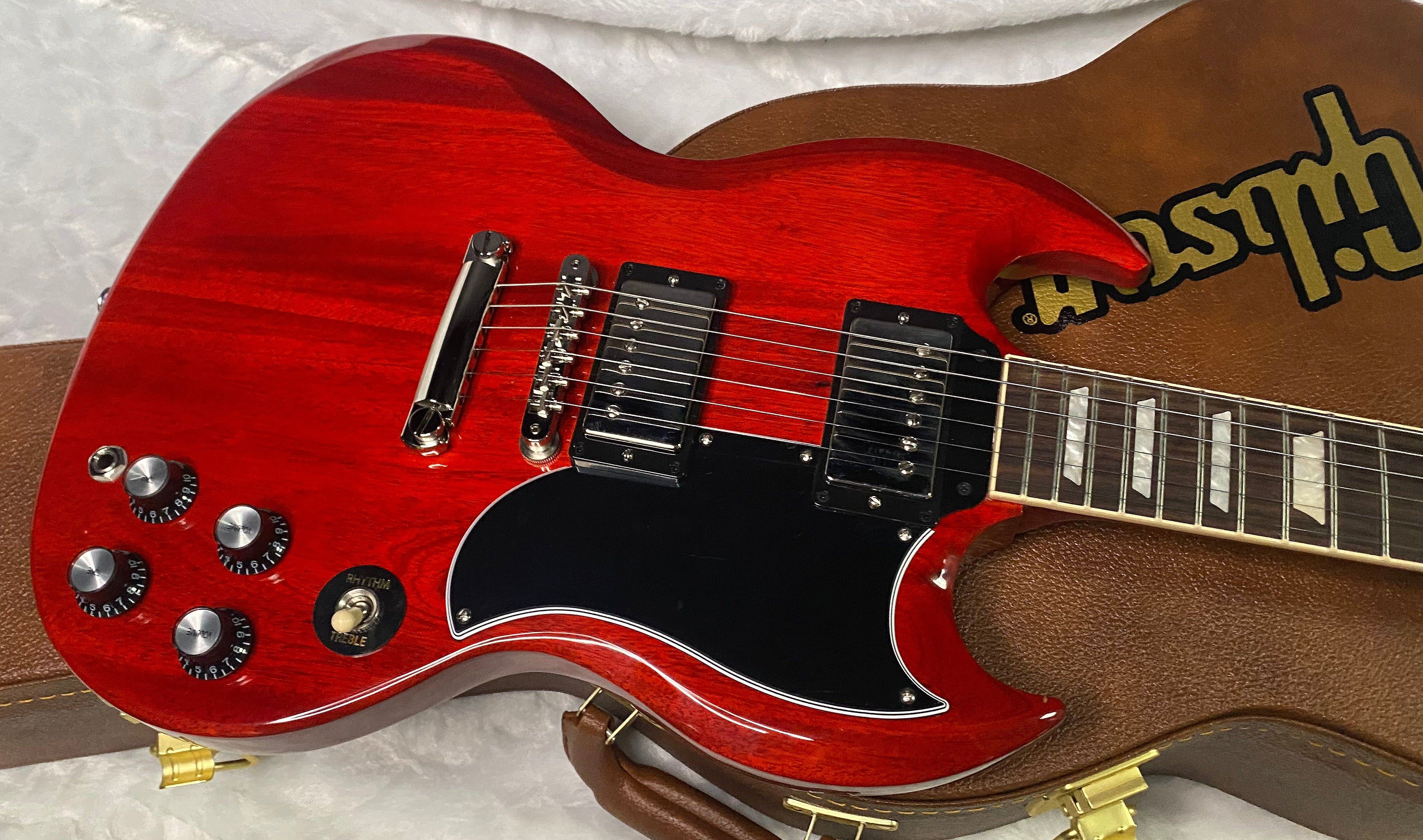 NEW ! Gibson SG Standard '61 Stop Bar - Vintage Cherry - Only 6.6 lbs - Authorized Dealer - G07254