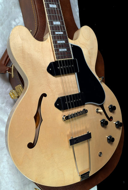 NEW! ! Gibson ES-330 Hollowbody Electric Guitar - Antique Natural - Authorized Dealer - Only 6.4 lbs! G07986