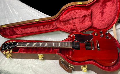 NEW ! Gibson SG Standard '61 Stop Bar - Vintage Cherry - Only 6.6 lbs - Authorized Dealer - G07254
