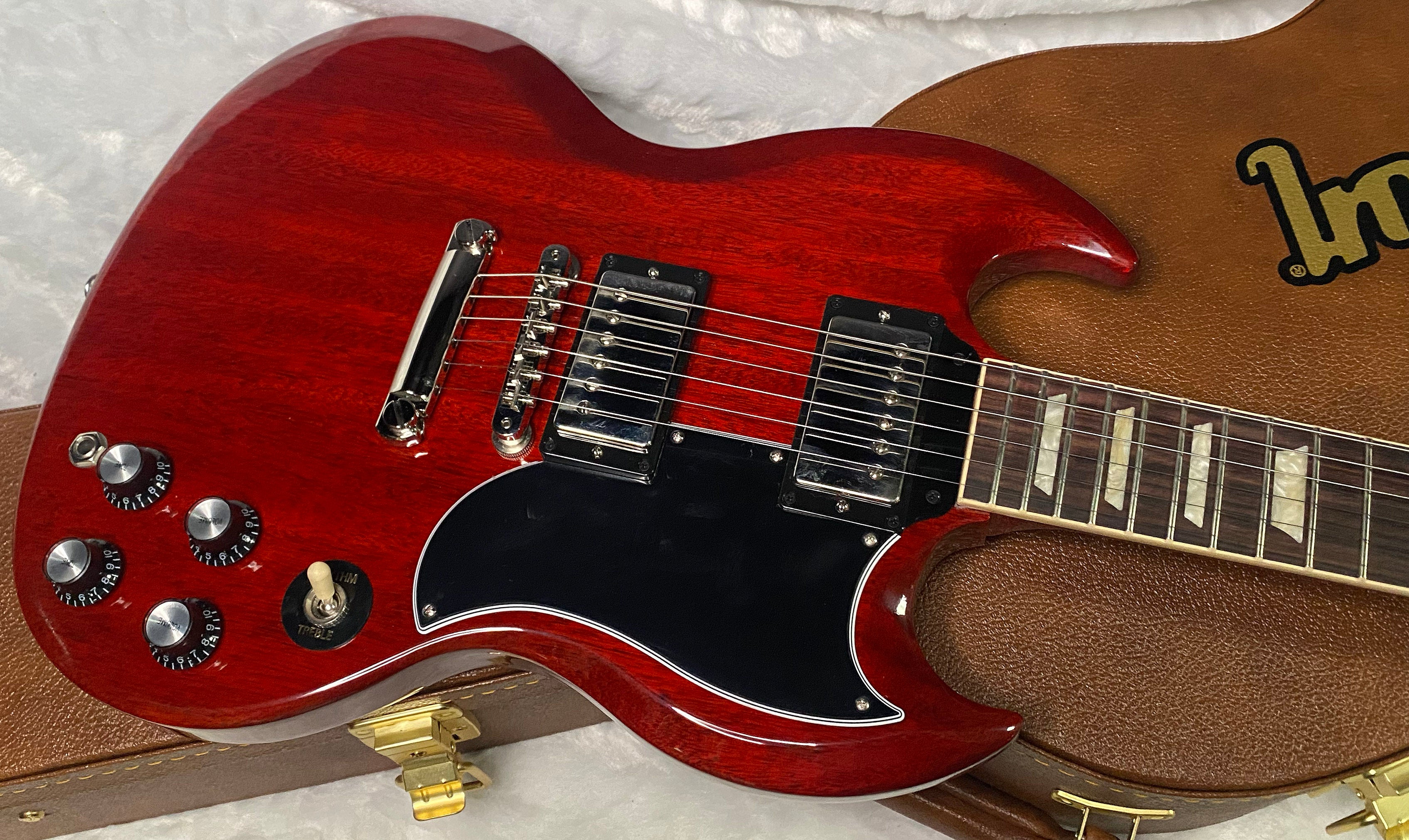 NEW ! Gibson SG Standard '61 Stop Bar - Vintage Cherry - Only 6.1 lbs - Authorized Dealer - G07249