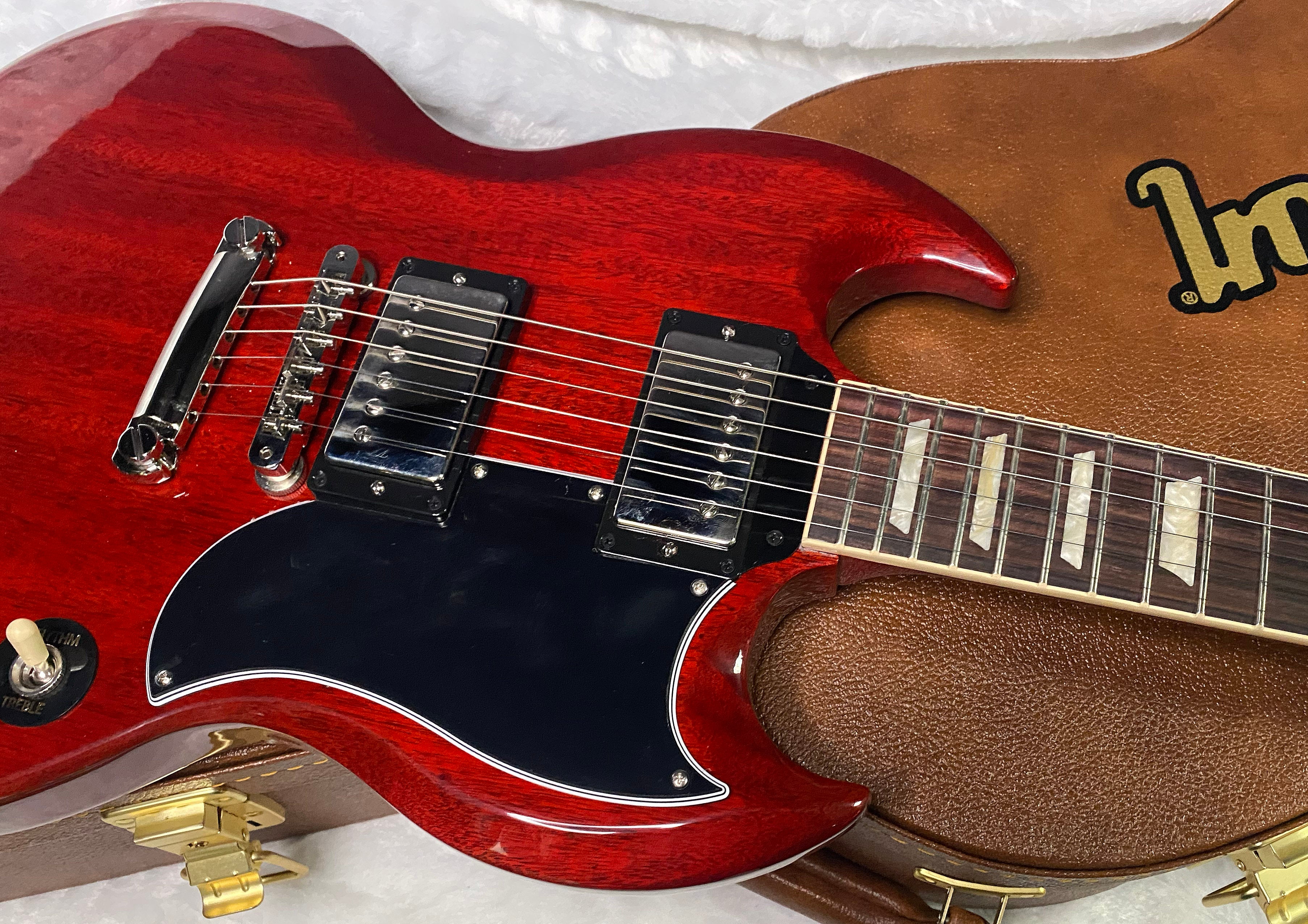 NEW ! Gibson SG Standard '61 Stop Bar - Vintage Cherry - Only 6.1 lbs - Authorized Dealer - G07249