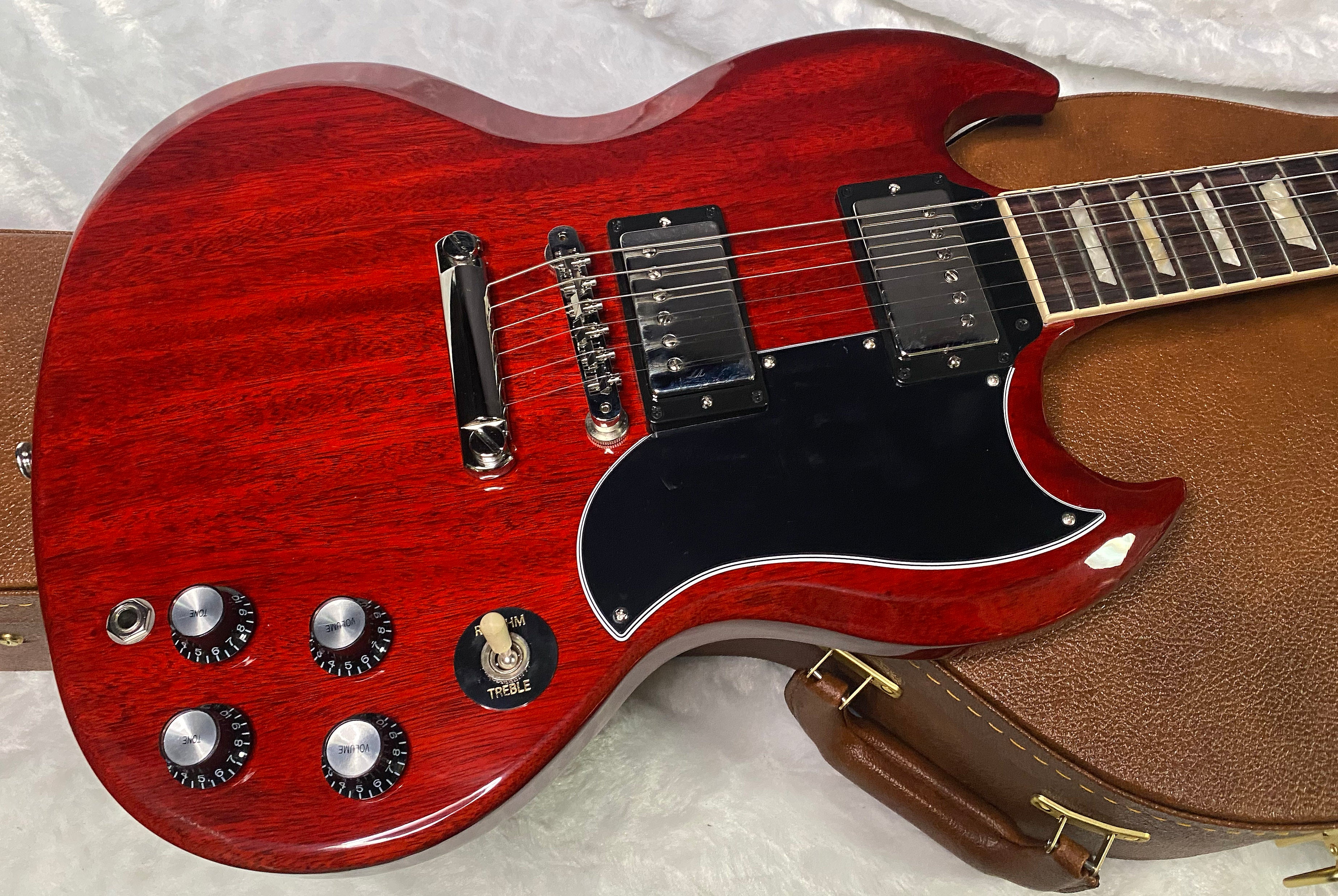 NEW ! Gibson SG Standard '61 Stop Bar - Vintage Cherry - Only 6.1 lbs - Authorized Dealer - G07249