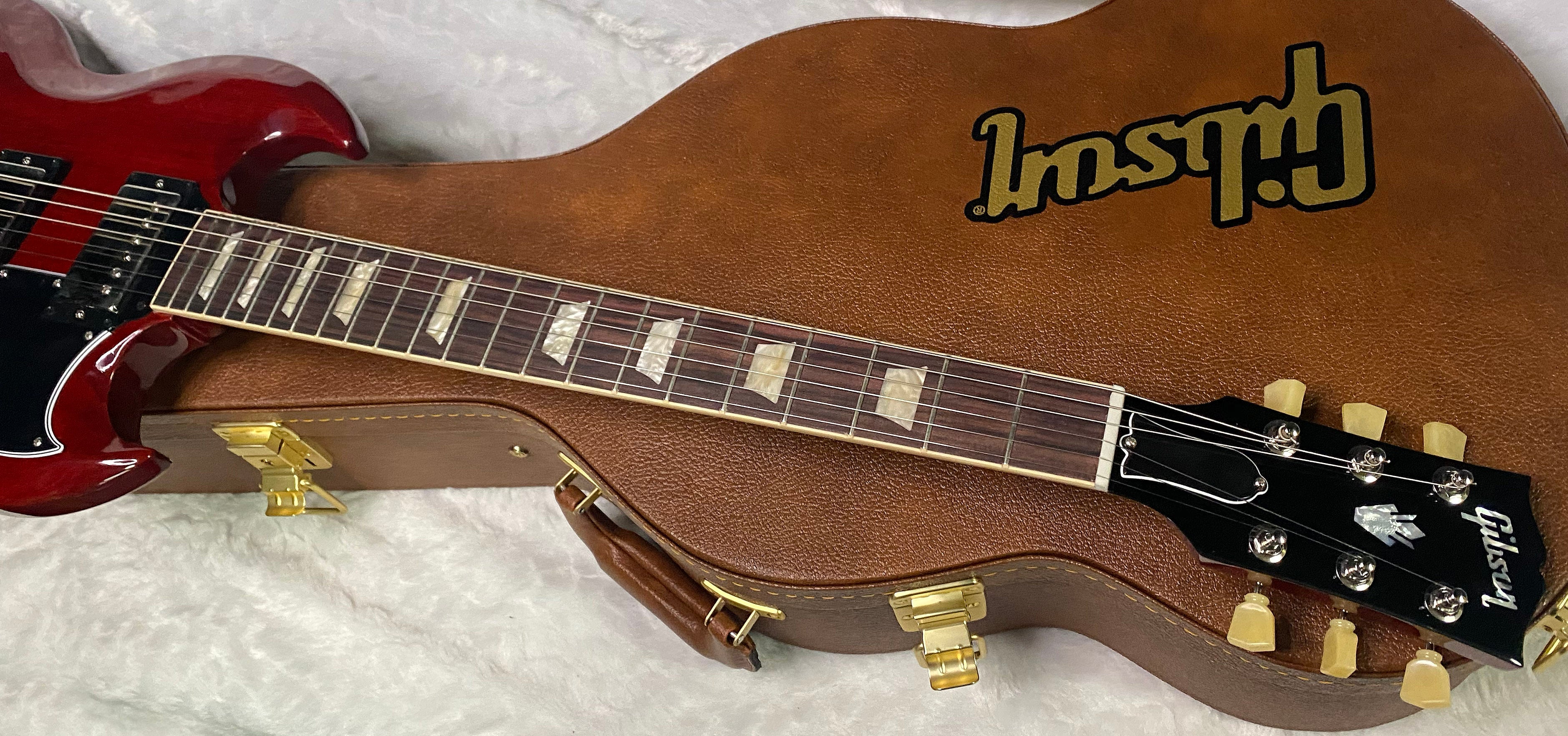 NEW ! Gibson SG Standard '61 Stop Bar - Vintage Cherry - Only 6.1 lbs - Authorized Dealer - G07249