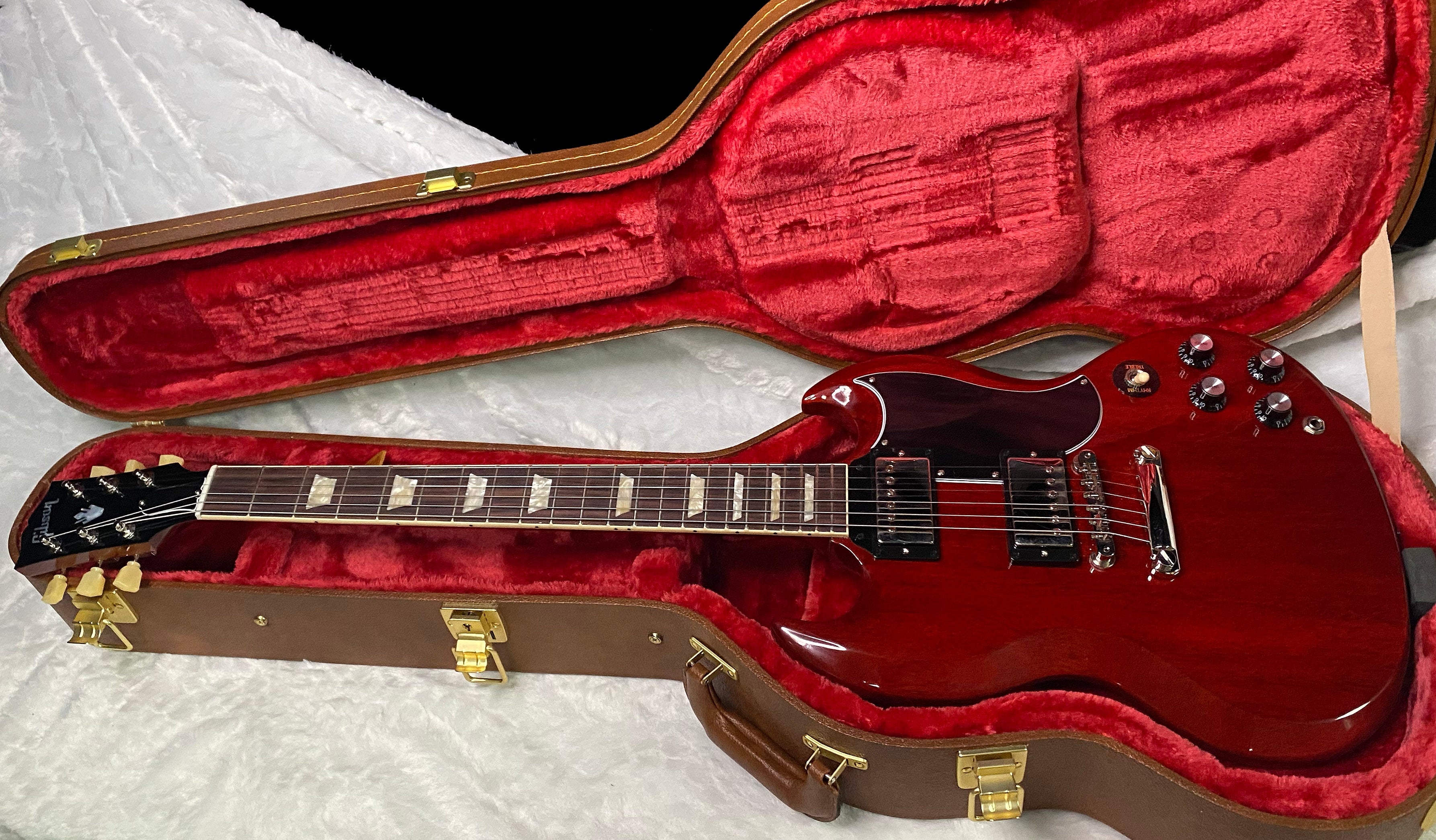 NEW ! Gibson SG Standard '61 Stop Bar - Vintage Cherry - Only 6.1 lbs - Authorized Dealer - G07249