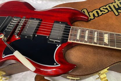 NEW! Gibson SG Standard '61 Maestro Vibrola Vintage Cherry - 6.7 lbs - Authorized Dealer! G07261