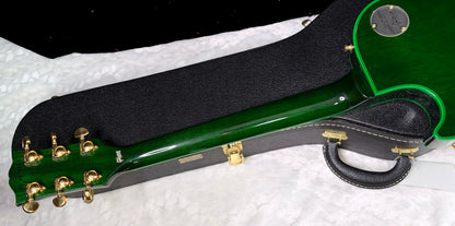 NEW! Gibson Dealer Select Custom Shop Les Paul Custom Green Widow AAA Figured Flame Top - Authorized Dealer - 9.9 lbs - G07917