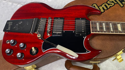 NEW! Gibson SG Standard '61 Maestro Vibrola Vintage Cherry - 6.7 lbs - Authorized Dealer! G07261