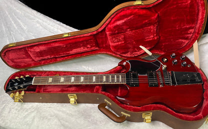 NEW! Gibson SG Standard '61 Maestro Vibrola Vintage Cherry - 6.7 lbs - Authorized Dealer! G07261