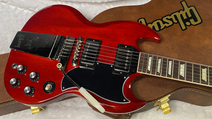 NEW! Gibson SG Standard '61 Maestro Vibrola Vintage Cherry - 7.45 lbs - Authorized Dealer! G07242